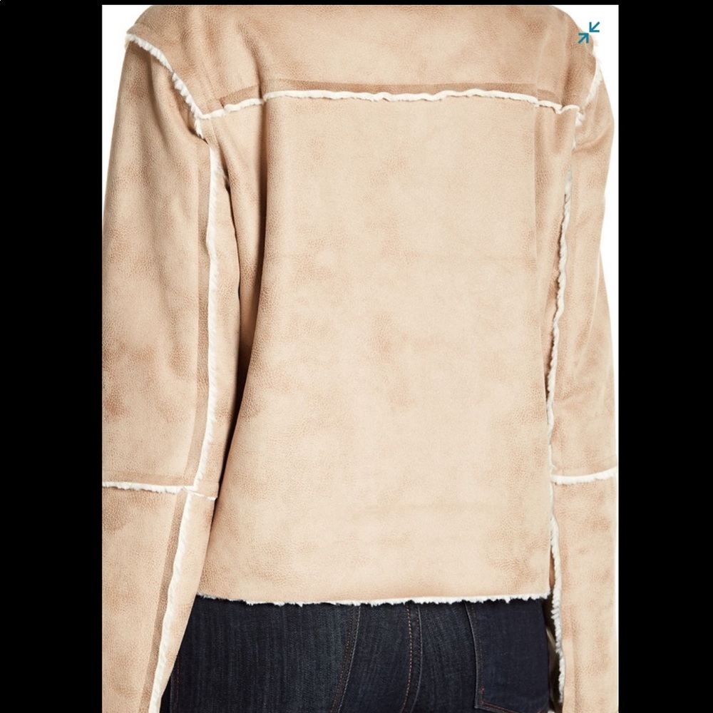 Splendid Faux Shearling Lined Jacket - image 2